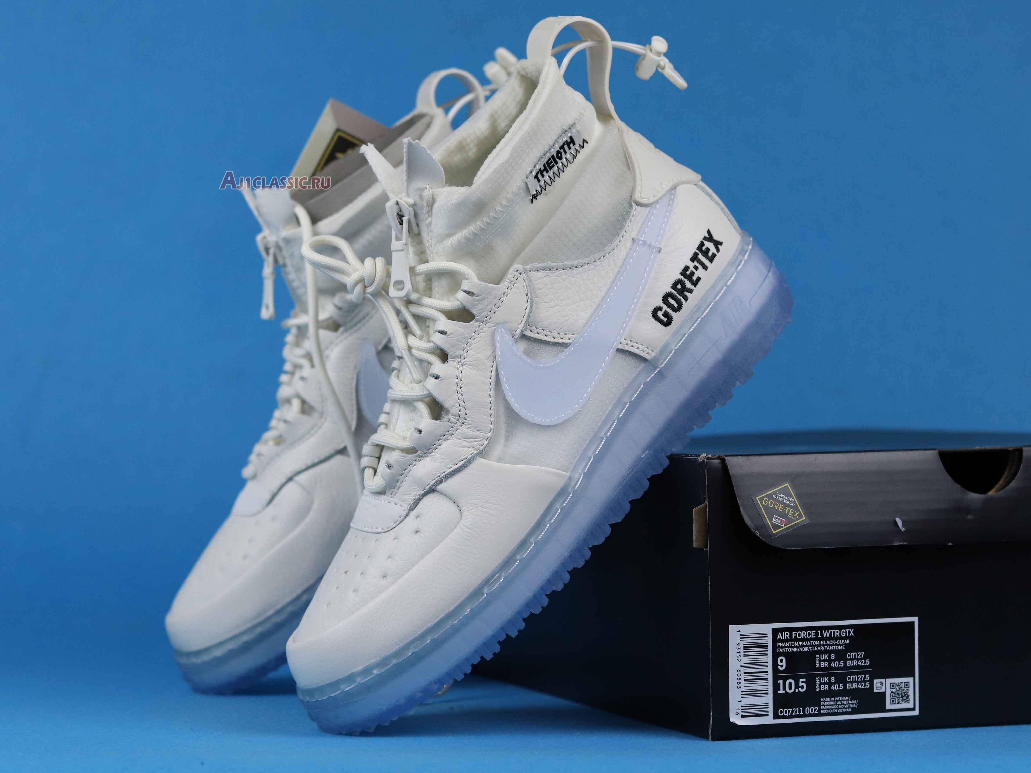 New Gore-Tex x Nie Air Force 1 High WTR "Phantom" CQ7211-002 Shoes