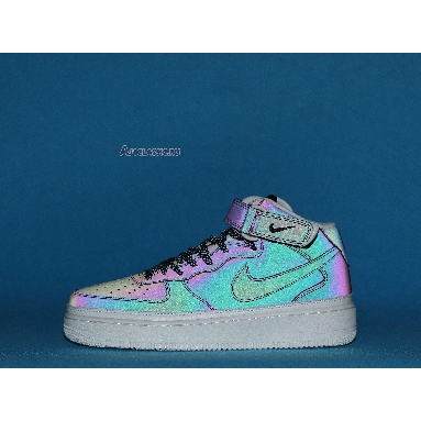 Nike Air Force 1 High 07 Demon Chameleon AT1118-600 Black/Purple/Green Mens Womens Shoes