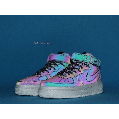 Nike Air Force 1 High 07 Demon Chameleon AT1118-600 Black/Purple/Green Mens Womens Shoes