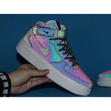 Nike Air Force 1 High 07 Demon Chameleon AT1118-600 Black/Purple/Green Mens Womens Shoes