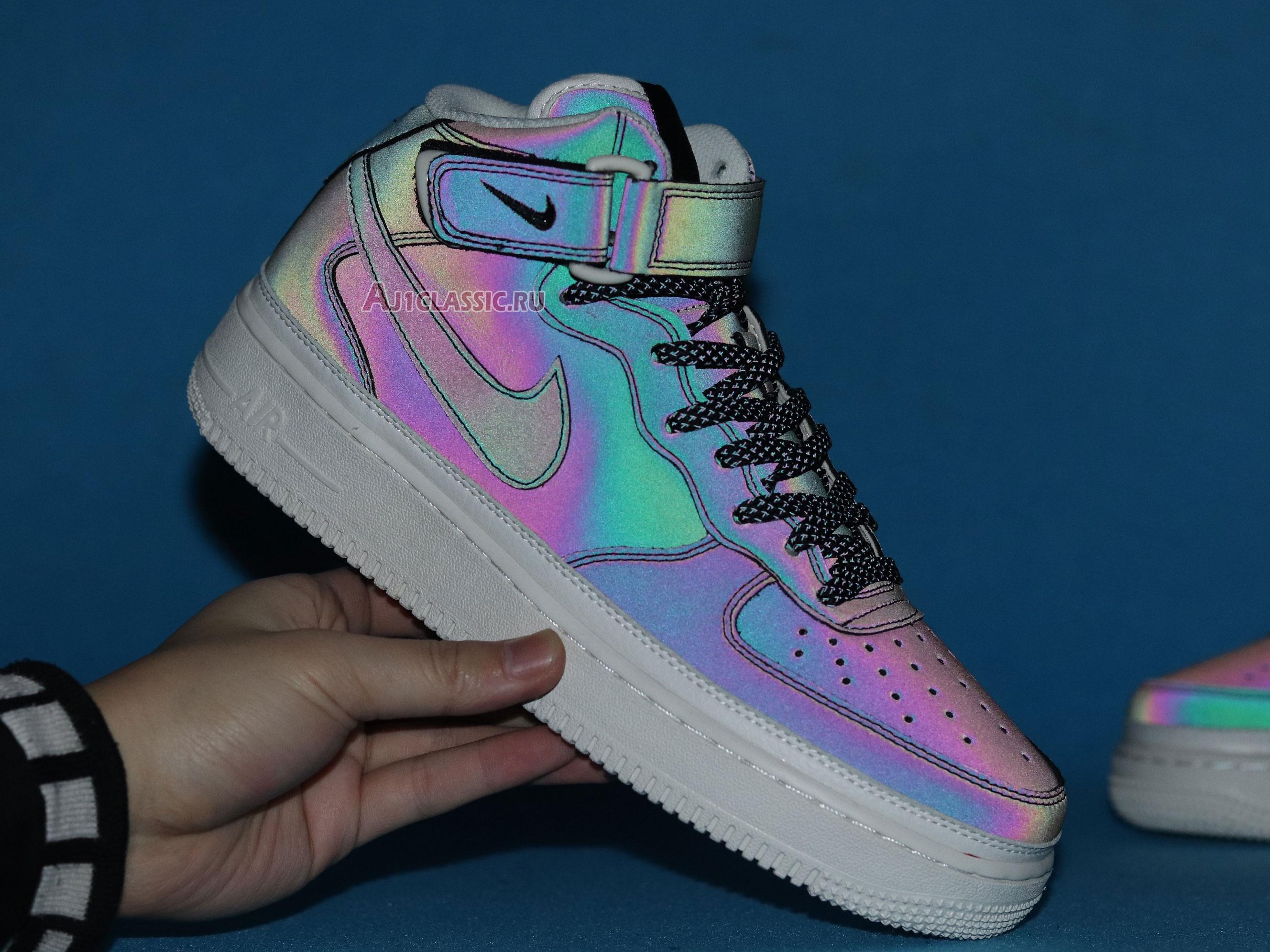 New Nike Air Force 1 High 07 Demon "Chameleon" AT1118-600 Shoes