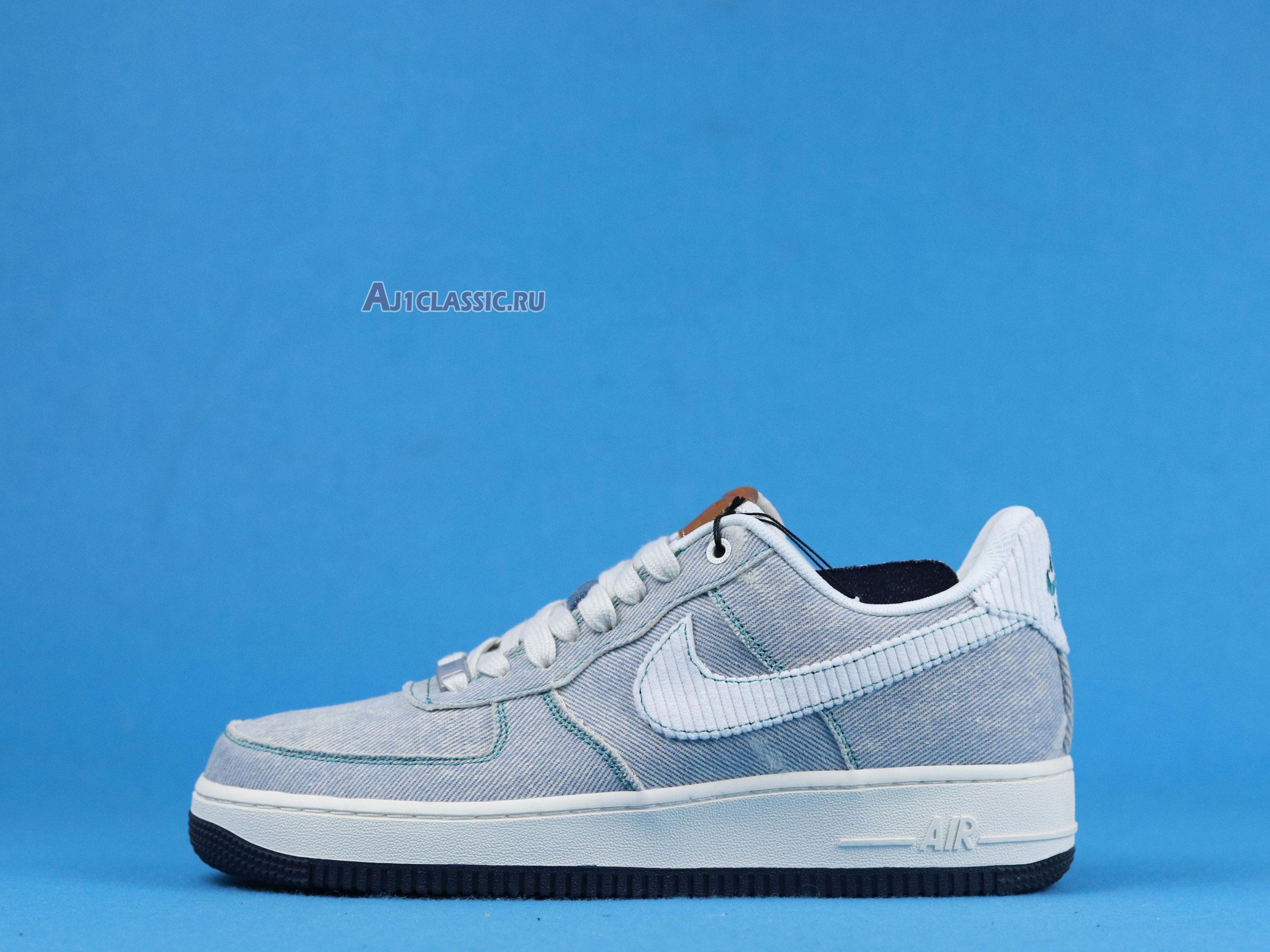 New Levis Denim Blue X Nike Air Force 1 Low "Nike By You" CI5766-994 Shoes