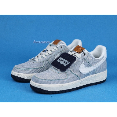 Levis Denim Blue X Nike Air Force 1 Low Nike By You CI5766-994 Denim Blue/White/Black Sneakers