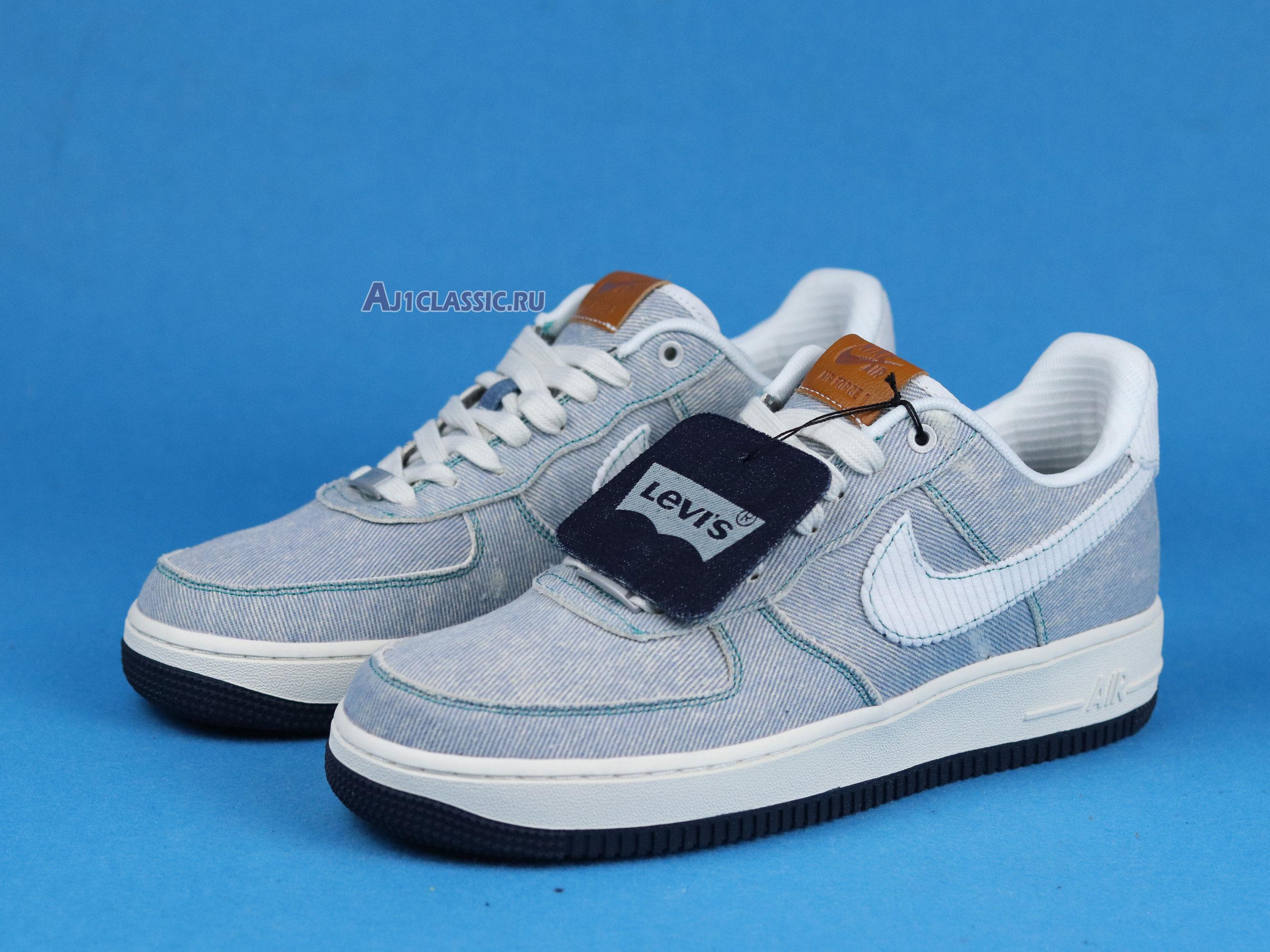 New Levis Denim Blue X Nike Air Force 1 Low "Nike By You" CI5766-994 Shoes