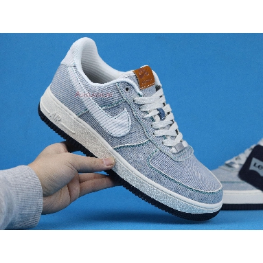 Levis Denim Blue X Nike Air Force 1 Low Nike By You CI5766-994 Denim Blue/White/Black Sneakers