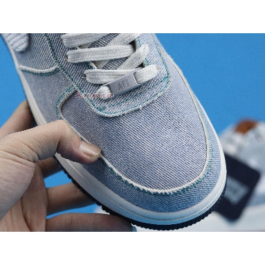 Levis Denim Blue X Nike Air Force 1 Low Nike By You CI5766-994 Denim Blue/White/Black Sneakers