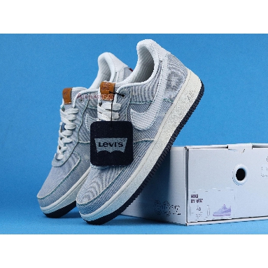 Levis Denim Blue X Nike Air Force 1 Low Nike By You CI5766-994 Denim Blue/White/Black Sneakers