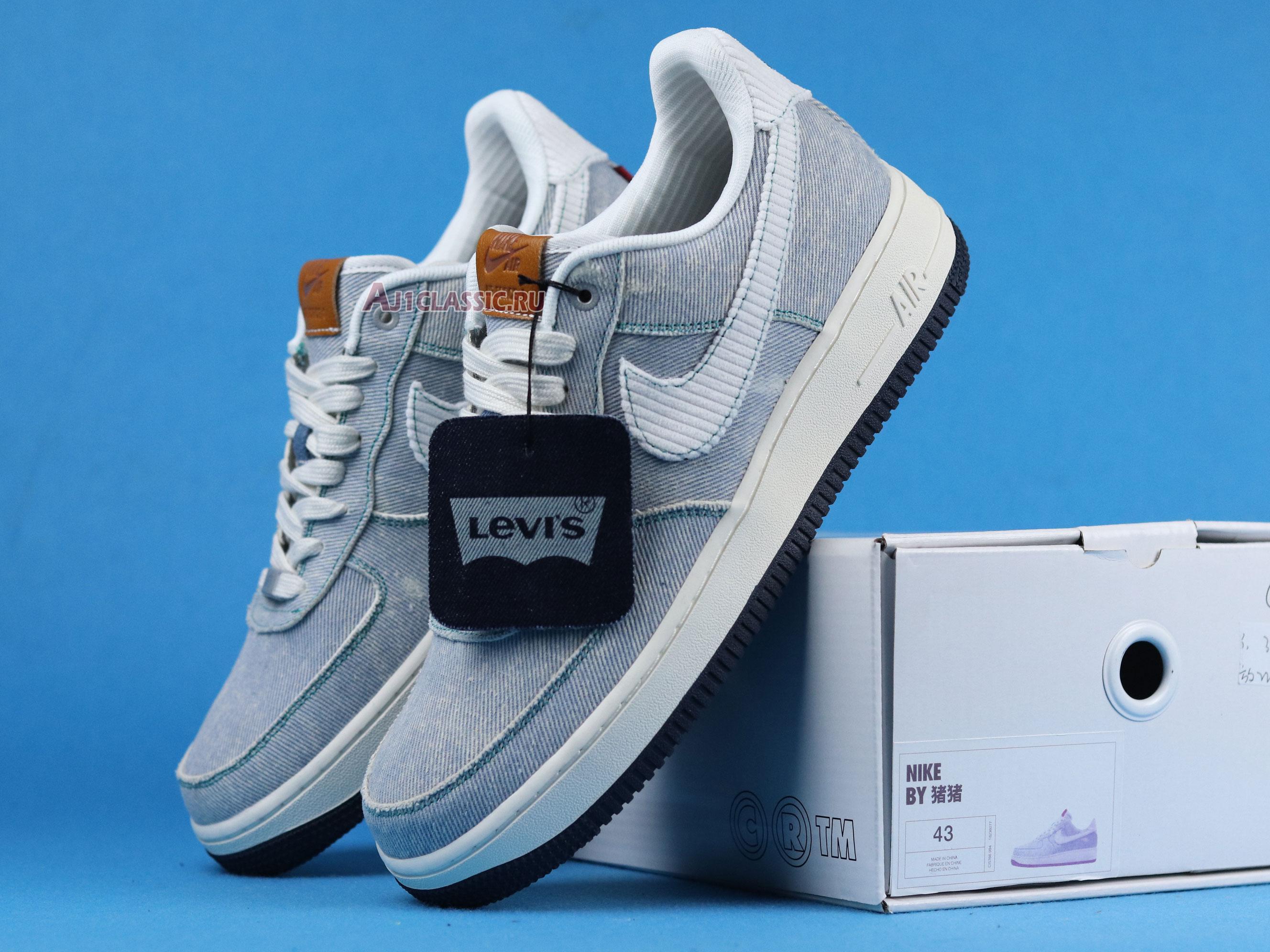 Levis Denim Blue X Nike Air Force 1 Low "Nike By You" CI5766-994