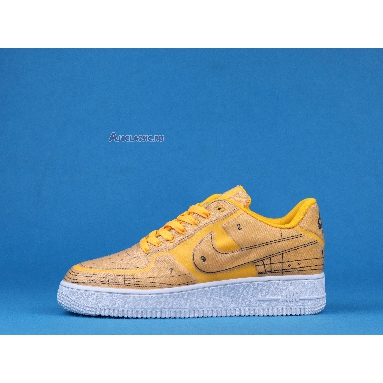 Nike Wmns Air Force 1 07 Low LX Laser Orange CI3445-800 Laser Orange/Summit White/Summit White Mens Womens Shoes