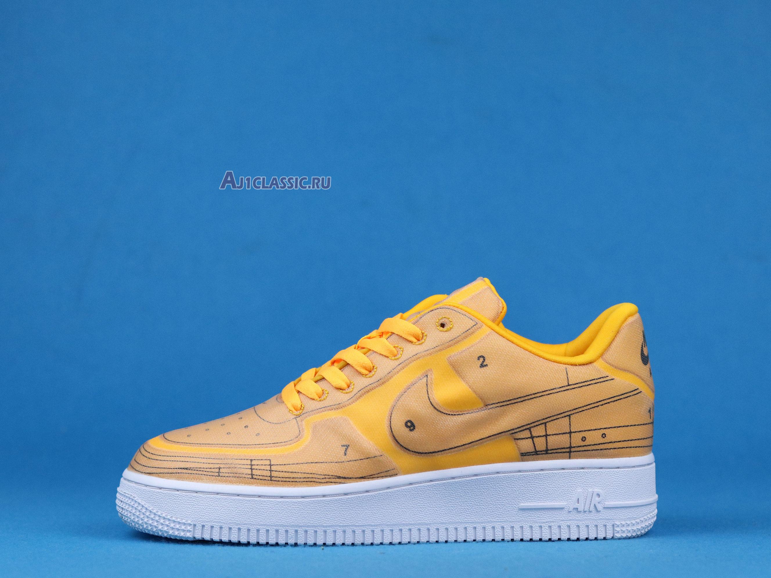 New Nike Wmns Air Force 1 07 Low LX "Laser Orange" CI3445-800 Shoes