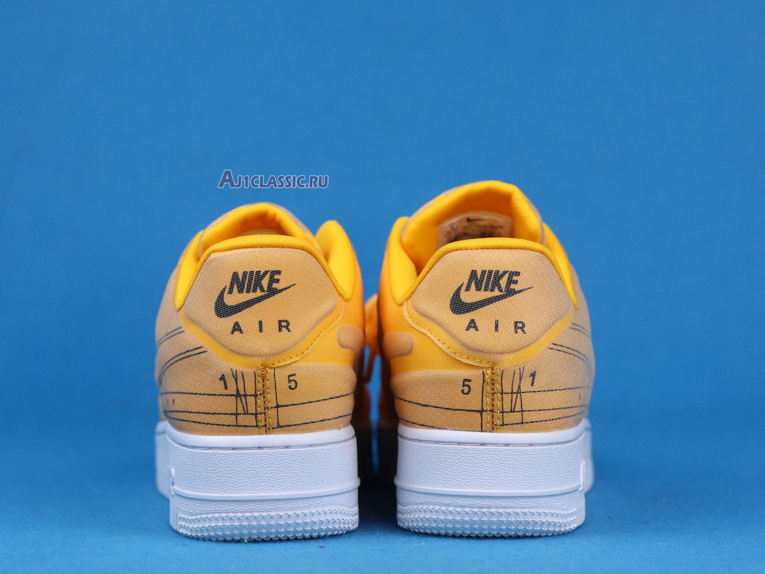 New Nike Wmns Air Force 1 07 Low LX "Laser Orange" CI3445-800 Shoes