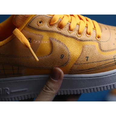 Nike Wmns Air Force 1 07 Low LX Laser Orange CI3445-800 Laser Orange/Summit White/Summit White Mens Womens Shoes