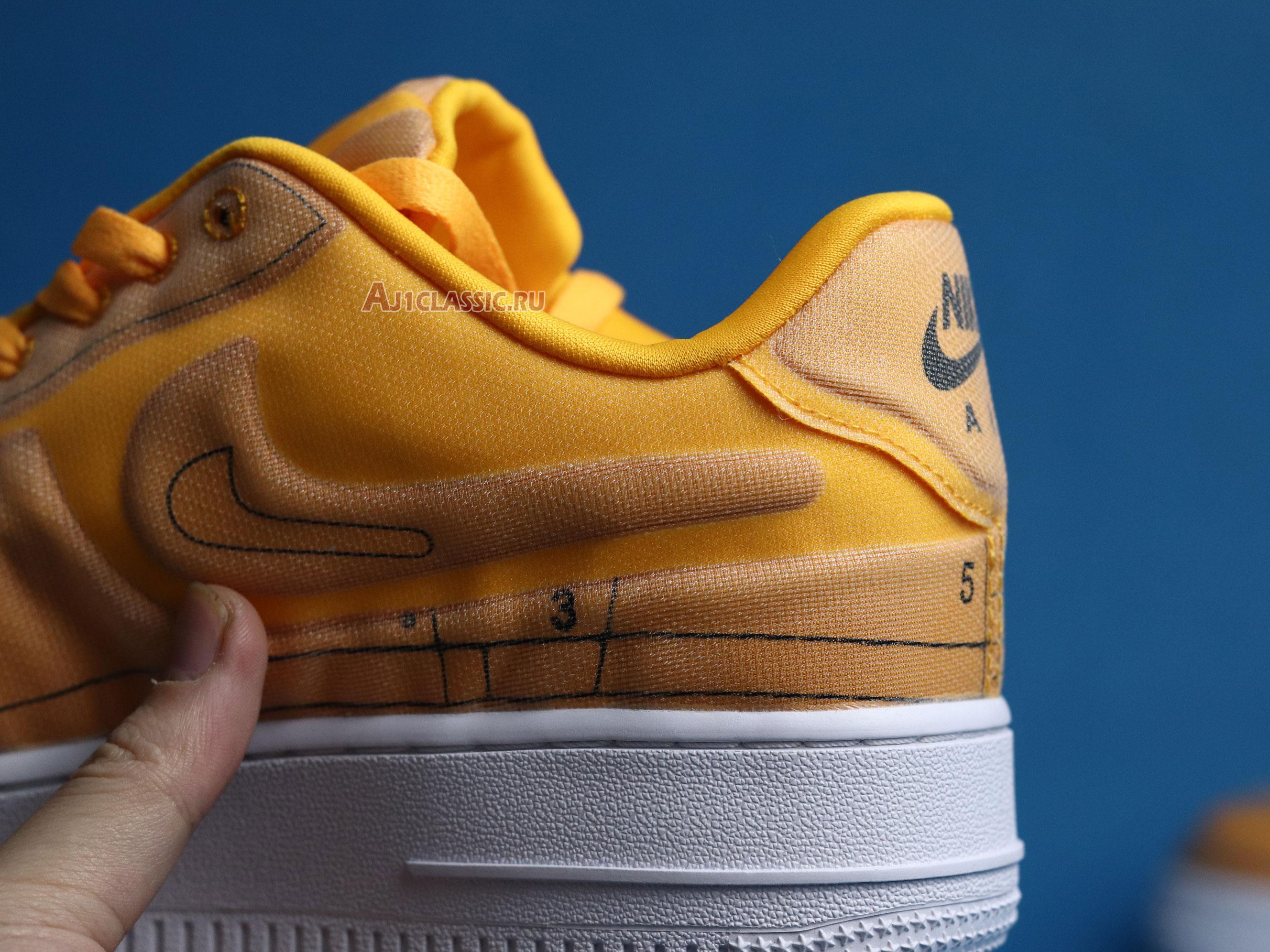 New Nike Wmns Air Force 1 07 Low LX "Laser Orange" CI3445-800 Shoes