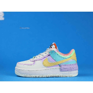 Nike Wmns Air Force 1 Low Shadow Pale Ivory CI0919-101 Pale Ivory/Celestial Gold/Tropical Twist Mens Womens Shoes