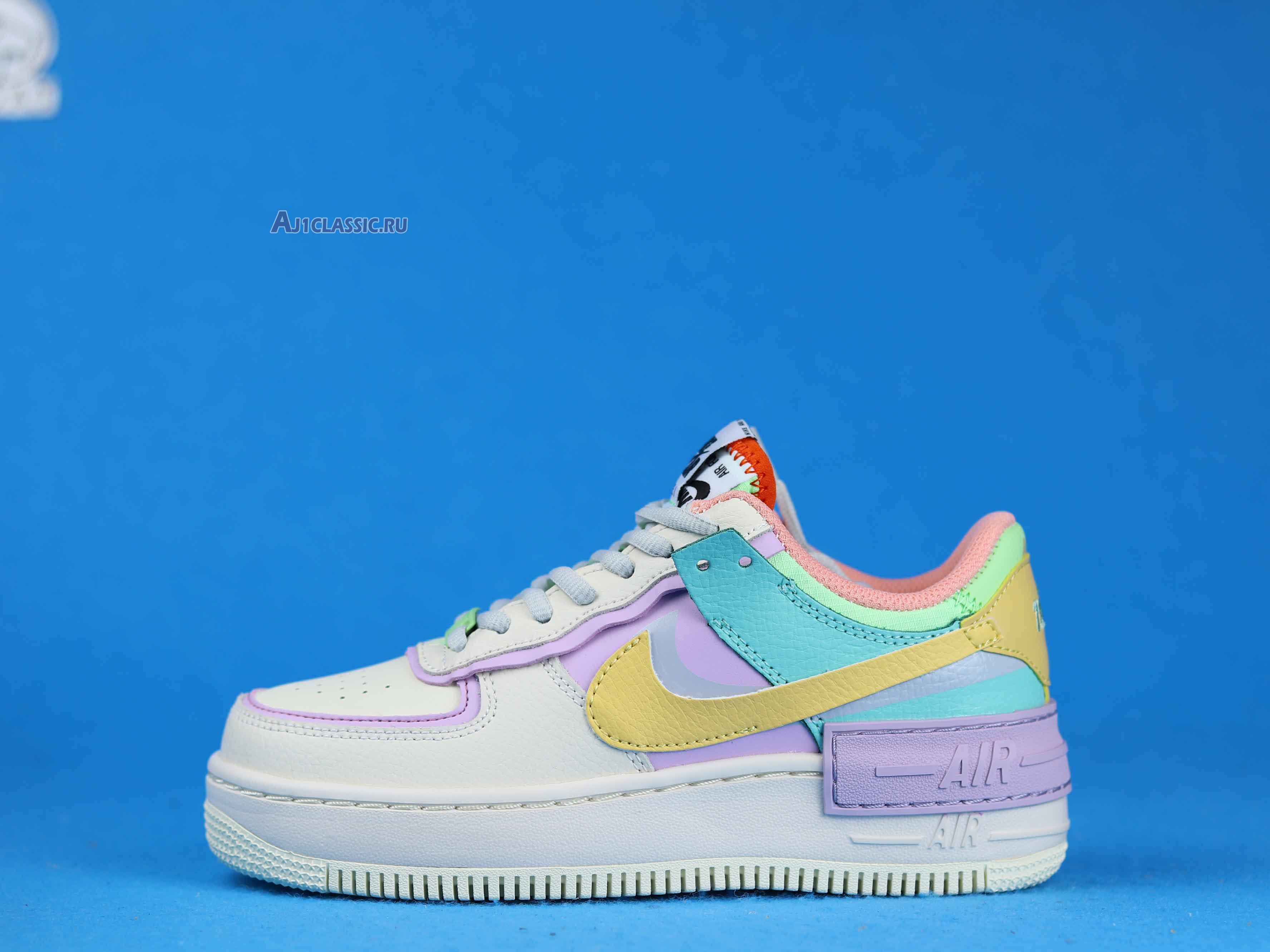 New Nike Wmns Air Force 1 Low Shadow "Pale Ivory" CI0919-101 Shoes