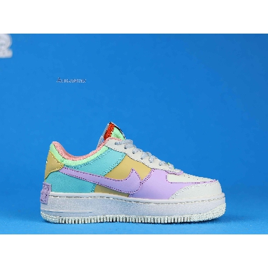 Nike Wmns Air Force 1 Low Shadow Pale Ivory CI0919-101 Pale Ivory/Celestial Gold/Tropical Twist Mens Womens Shoes