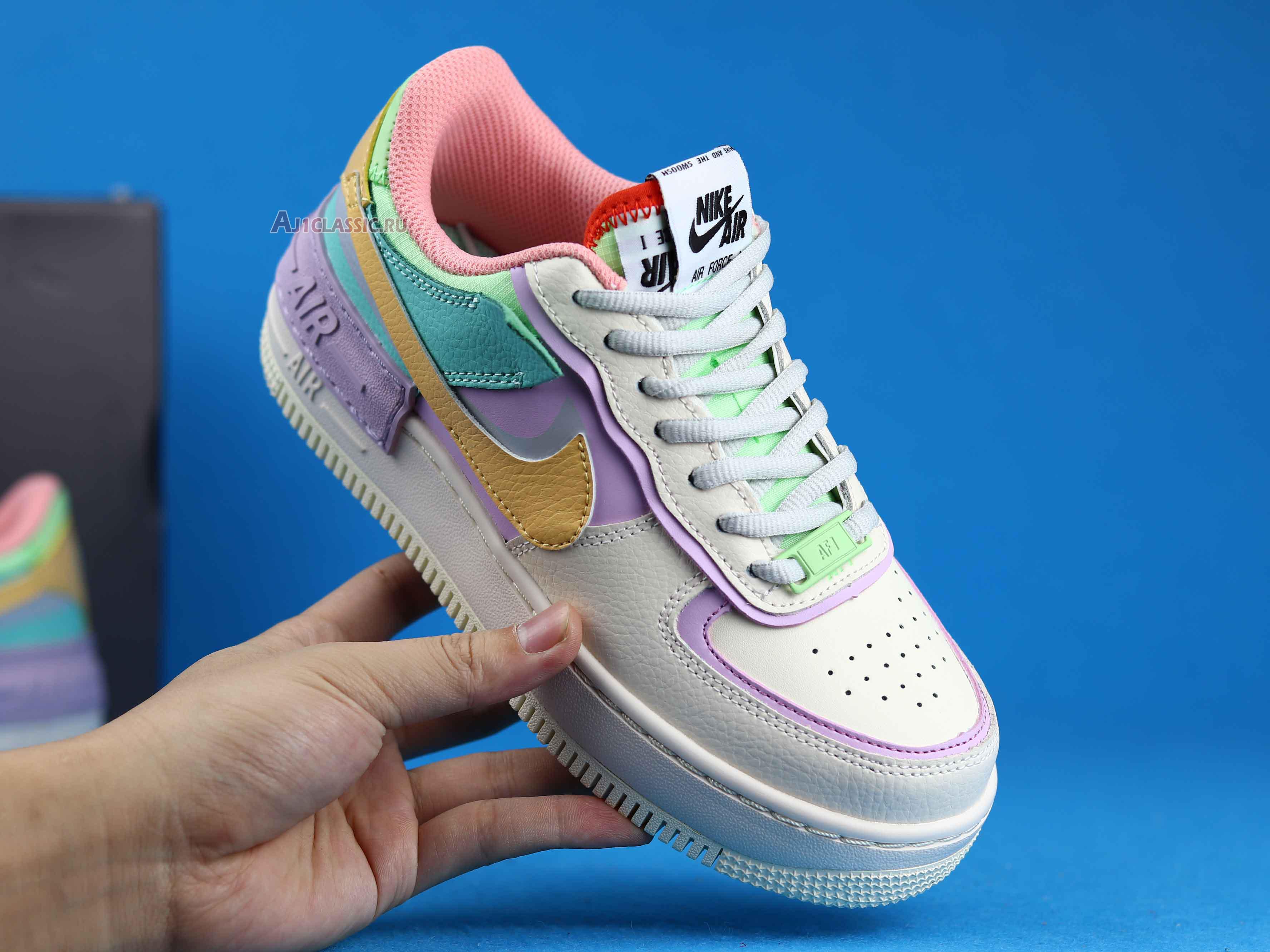 New Nike Wmns Air Force 1 Low Shadow "Pale Ivory" CI0919-101 Shoes