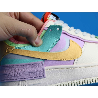 Nike Wmns Air Force 1 Low Shadow Pale Ivory CI0919-101 Pale Ivory/Celestial Gold/Tropical Twist Mens Womens Shoes