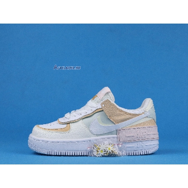 Nike Wmns Air Force 1 Low Shadow SE Spruce Aura CK3172-002 Spruce Aura/Sail/Black/White Mens Womens Shoes