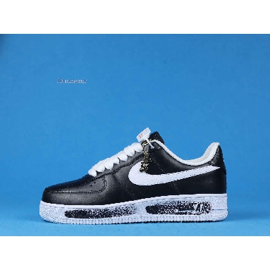 G-Dragon x Nike Air Force 1 Low 07 Para-Noise AQ3692-001 Black/White Mens Womens Shoes