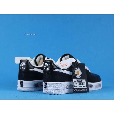 G-Dragon x Nike Air Force 1 Low 07 Para-Noise AQ3692-001 Black/White Mens Womens Shoes