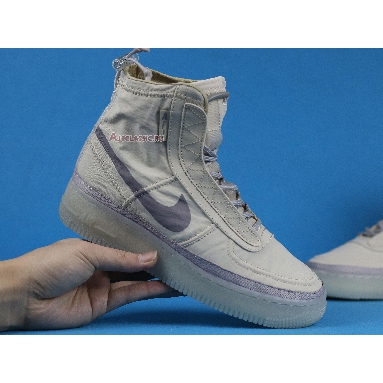 Nike Air Force 1 High Wmns Shell Sail BQ6096-002 Tan/Grey Mens Womens Shoes