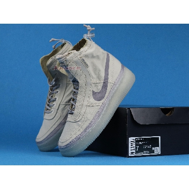 Nike Air Force 1 High Wmns Shell Sail BQ6096-002 Tan/Grey Mens Womens Shoes