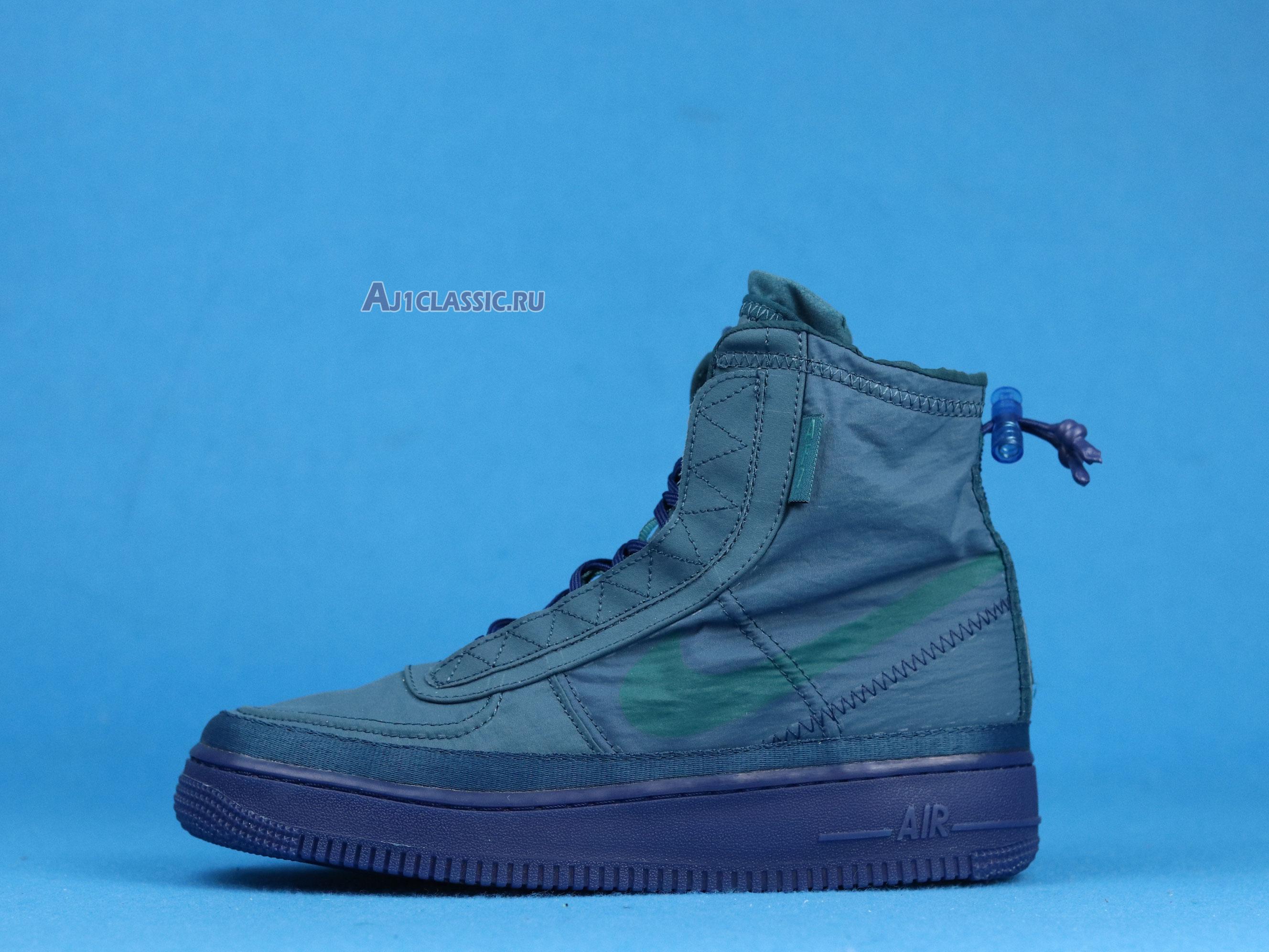 New Nike Air Force 1 High Wmns Shell "Turqouise" BQ6096-300 Shoes