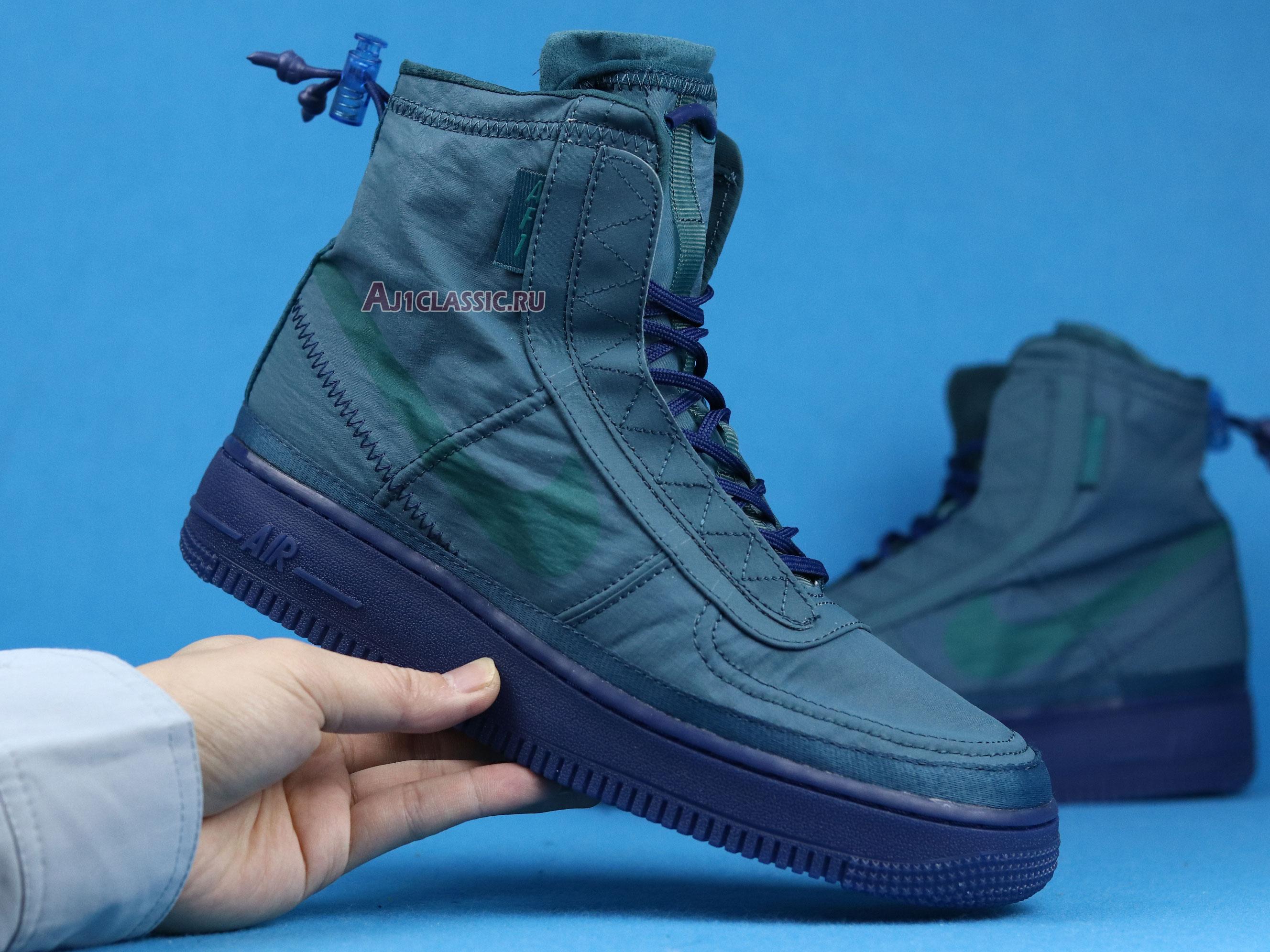 New Nike Air Force 1 High Wmns Shell "Turqouise" BQ6096-300 Shoes