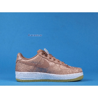 CLOT x Nike Air Force 1 Low Premium Rose Gold Silk CJ5290-600-02 Rose Gold/White/Gum Light Brown Sneakers