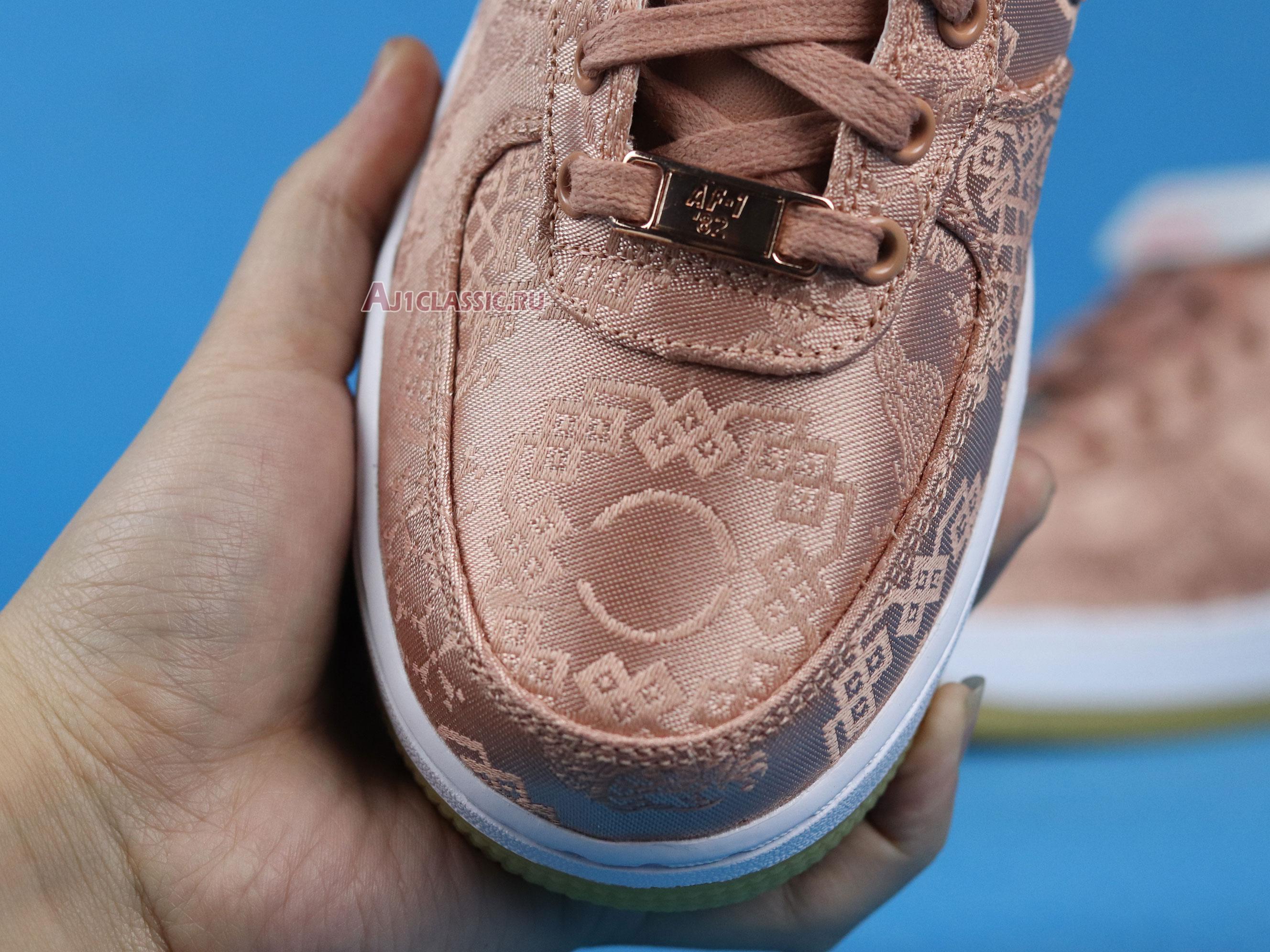 CLOT x Nike Air Force 1 Low Premium "Rose Gold Silk" CJ5290-600-02