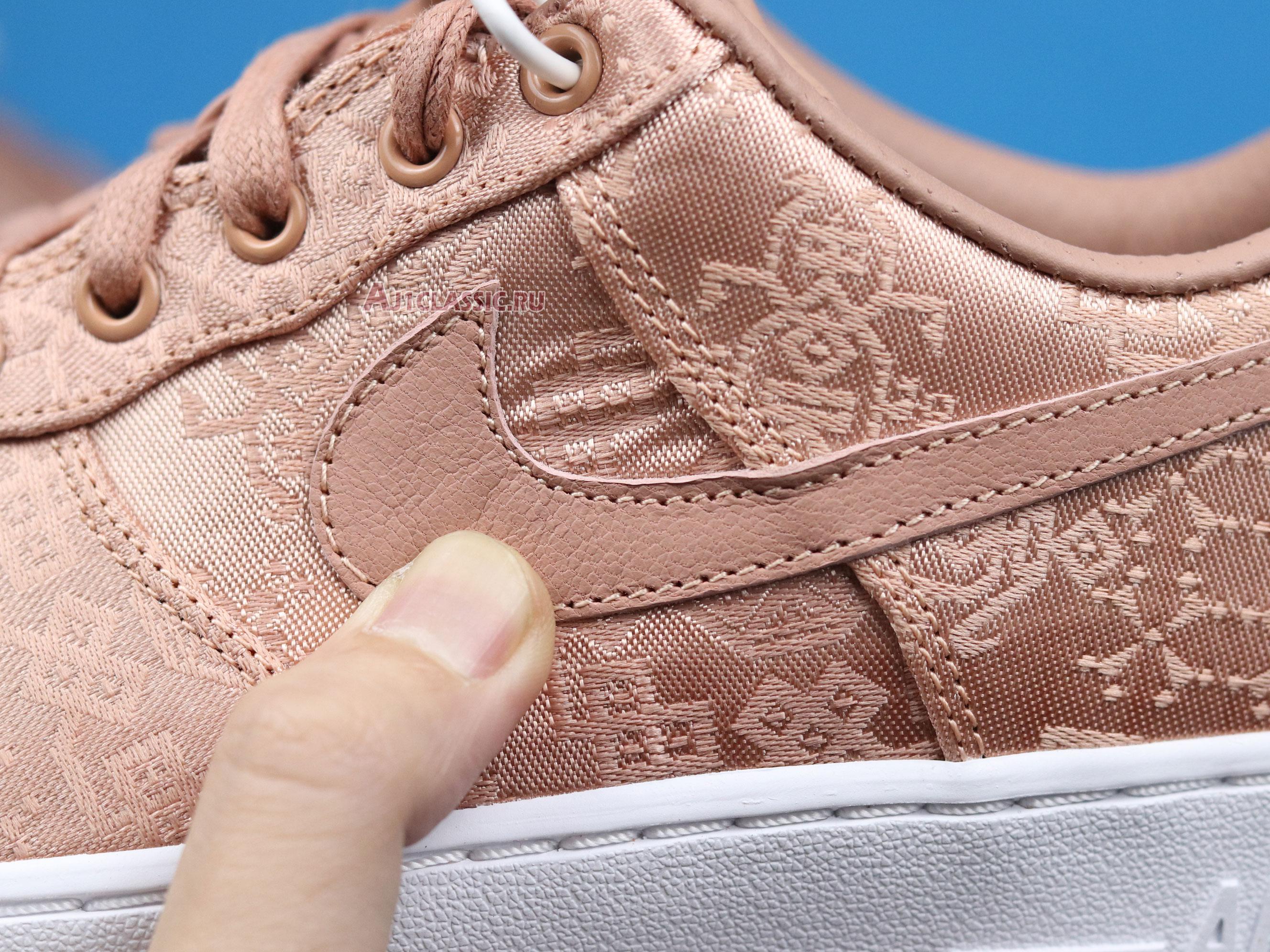 CLOT x Nike Air Force 1 Low Premium "Rose Gold Silk" CJ5290-600-02