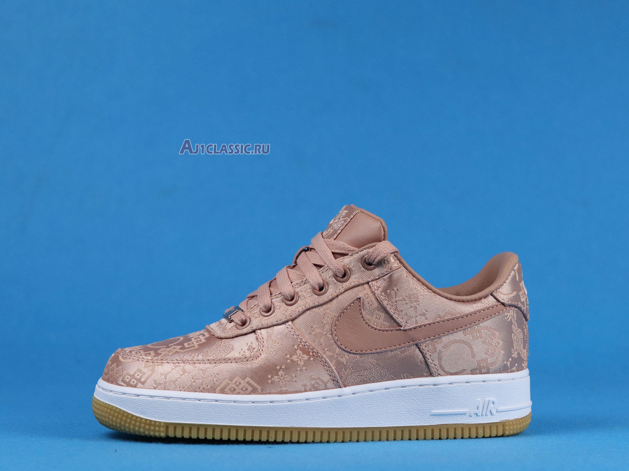 CLOT x Air Force 1 Low Premium "Rose Gold Silk" Special Box CJ5290-600