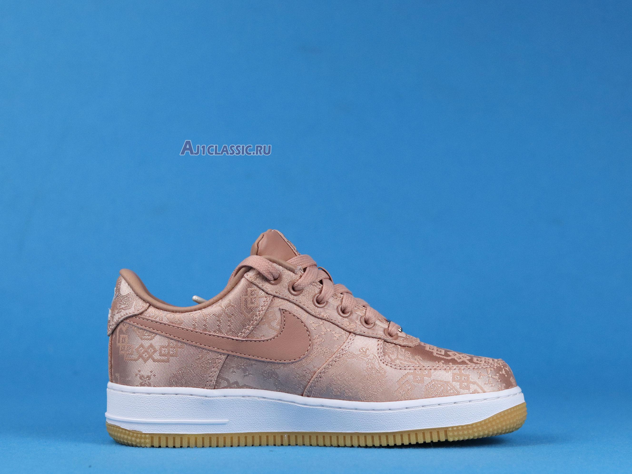 CLOT x Air Force 1 Low Premium "Rose Gold Silk" Special Box CJ5290-600