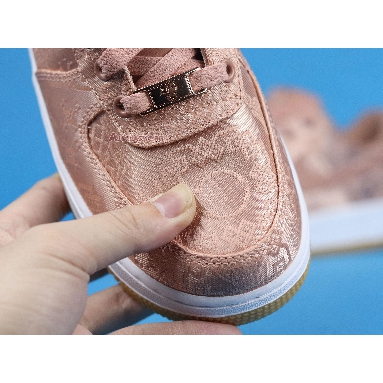 CLOT x Air Force 1 Low Premium Rose Gold Silk Special Box CJ5290-600 Rose Gold/White/Gum Light Brown Sneakers