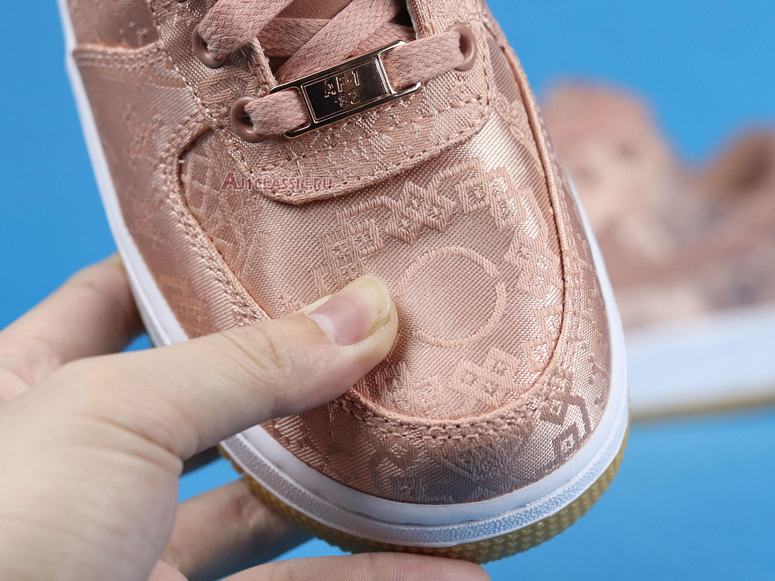 CLOT x Air Force 1 Low Premium "Rose Gold Silk" Special Box CJ5290-600