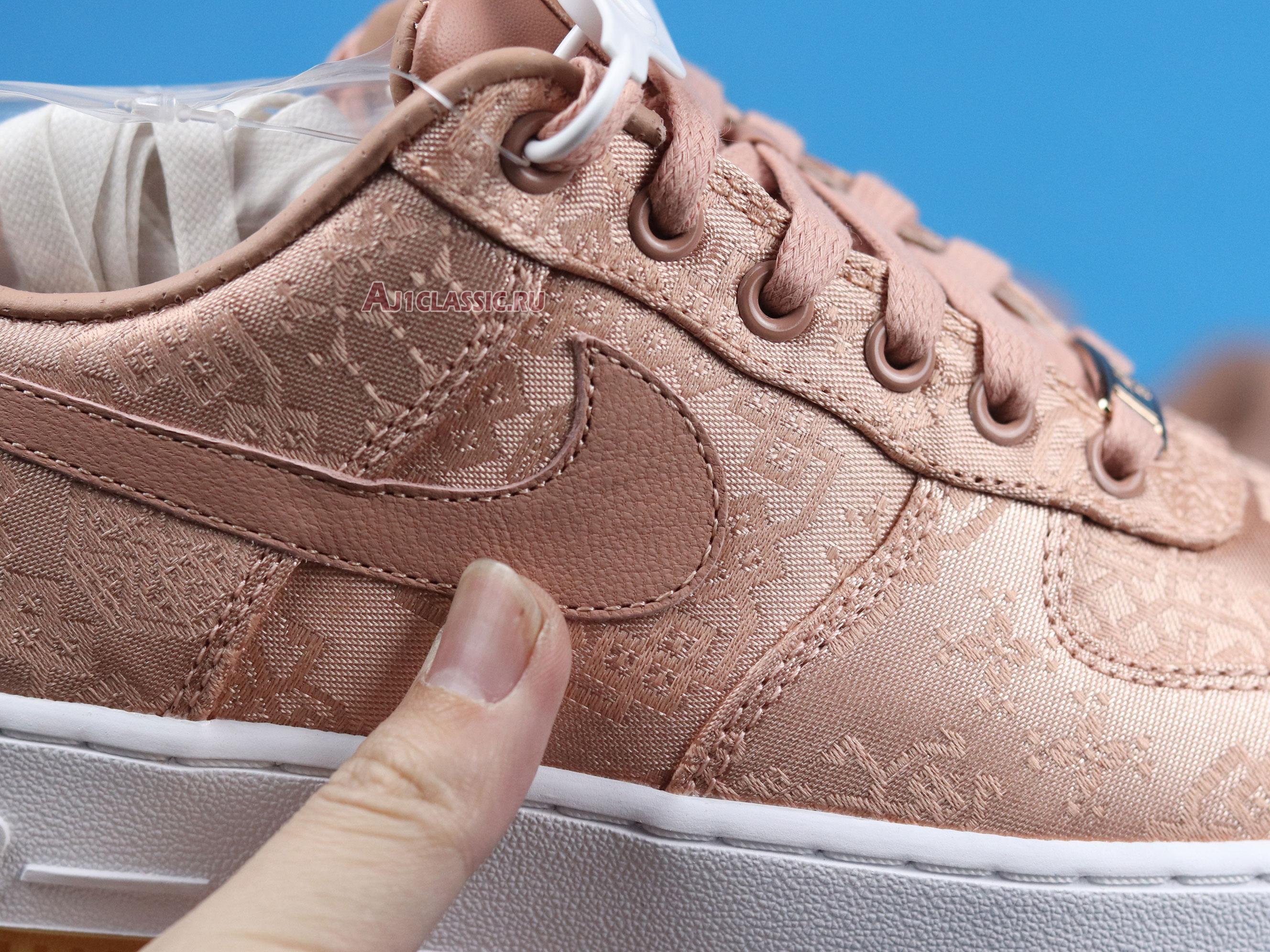 CLOT x Air Force 1 Low Premium "Rose Gold Silk" Special Box CJ5290-600