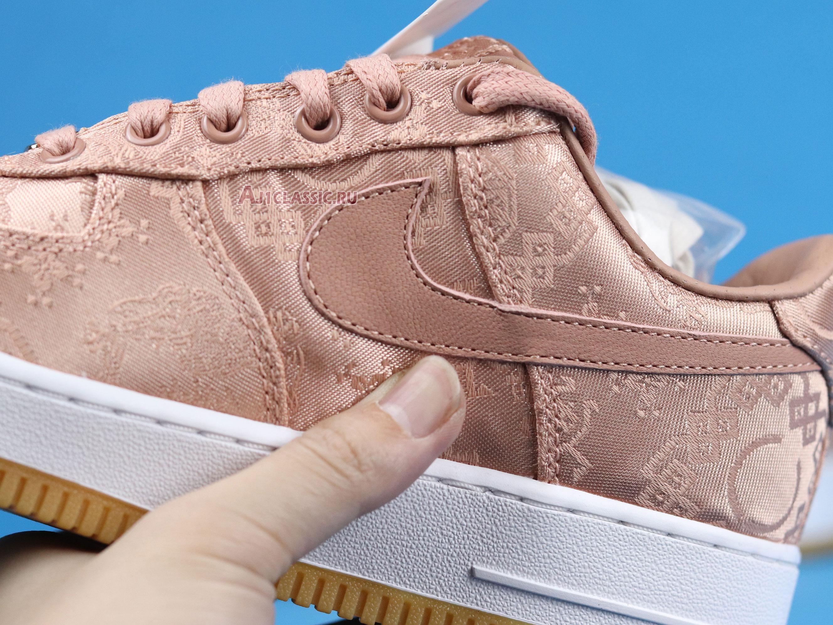 CLOT x Air Force 1 Low Premium "Rose Gold Silk" Special Box CJ5290-600