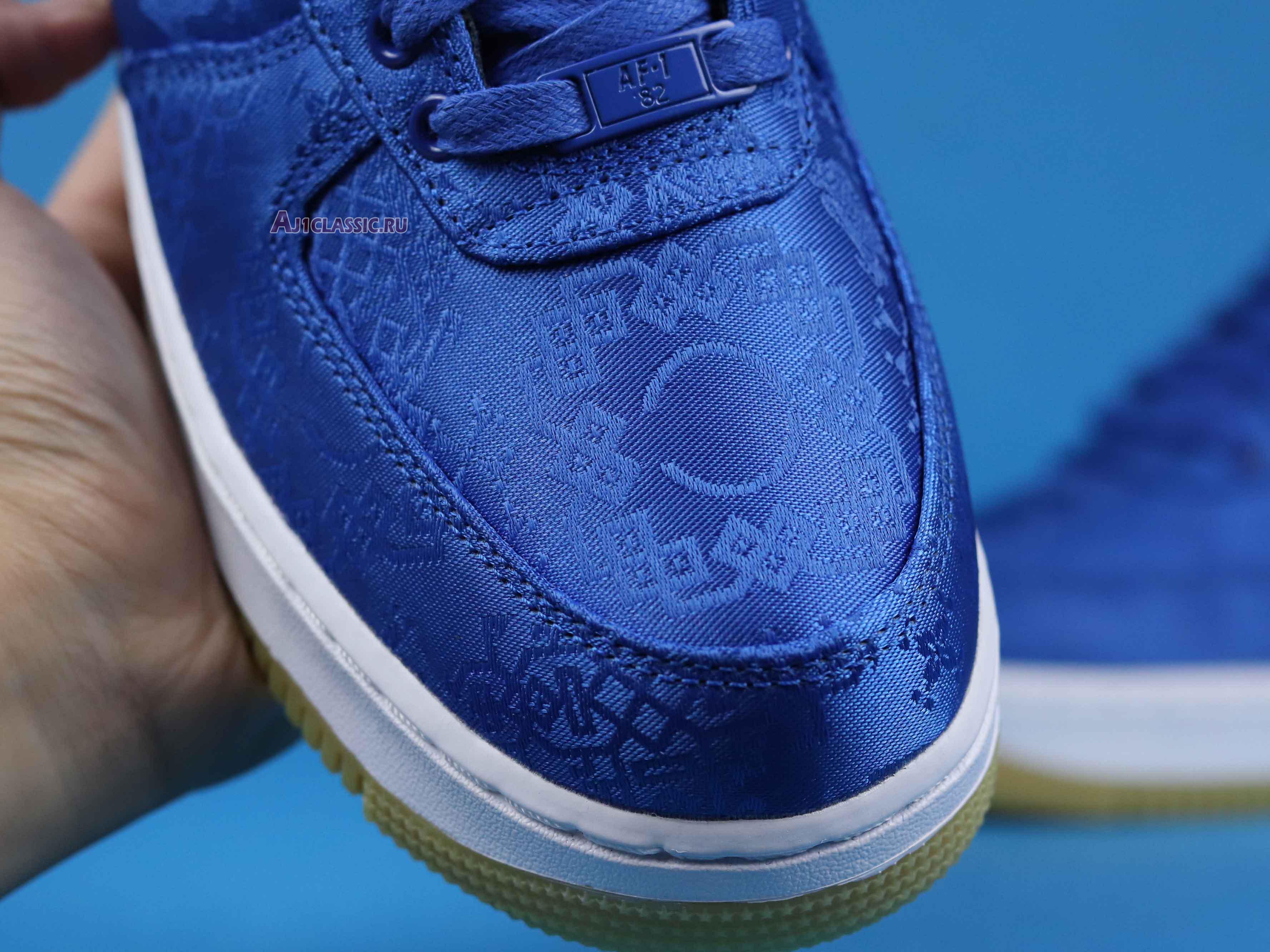 CLOT x Nike Air Force 1 Low PRM "Royal Silk" CJ5290-400