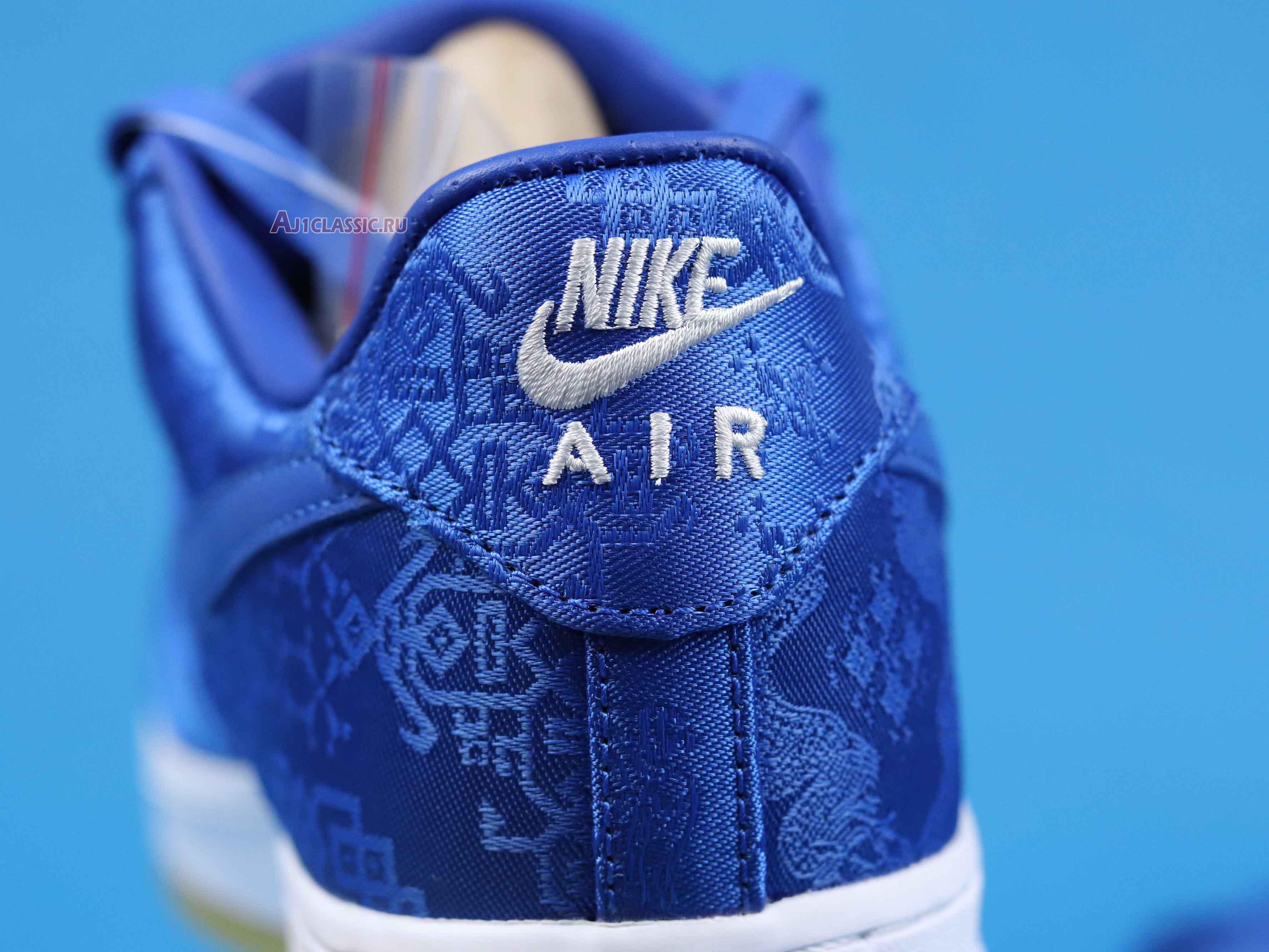 CLOT x Nike Air Force 1 Low PRM "Royal Silk" CJ5290-400