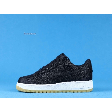 Fragment Design x CLOT x Nike Air Force 1 Low Black Silk CZ3986-001 Cool Grey/Wolf Grey/Pure Platinum Mens Womens Shoes