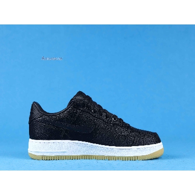 Fragment Design x CLOT x Nike Air Force 1 Low Black Silk CZ3986-001 Cool Grey/Wolf Grey/Pure Platinum Mens Womens Shoes