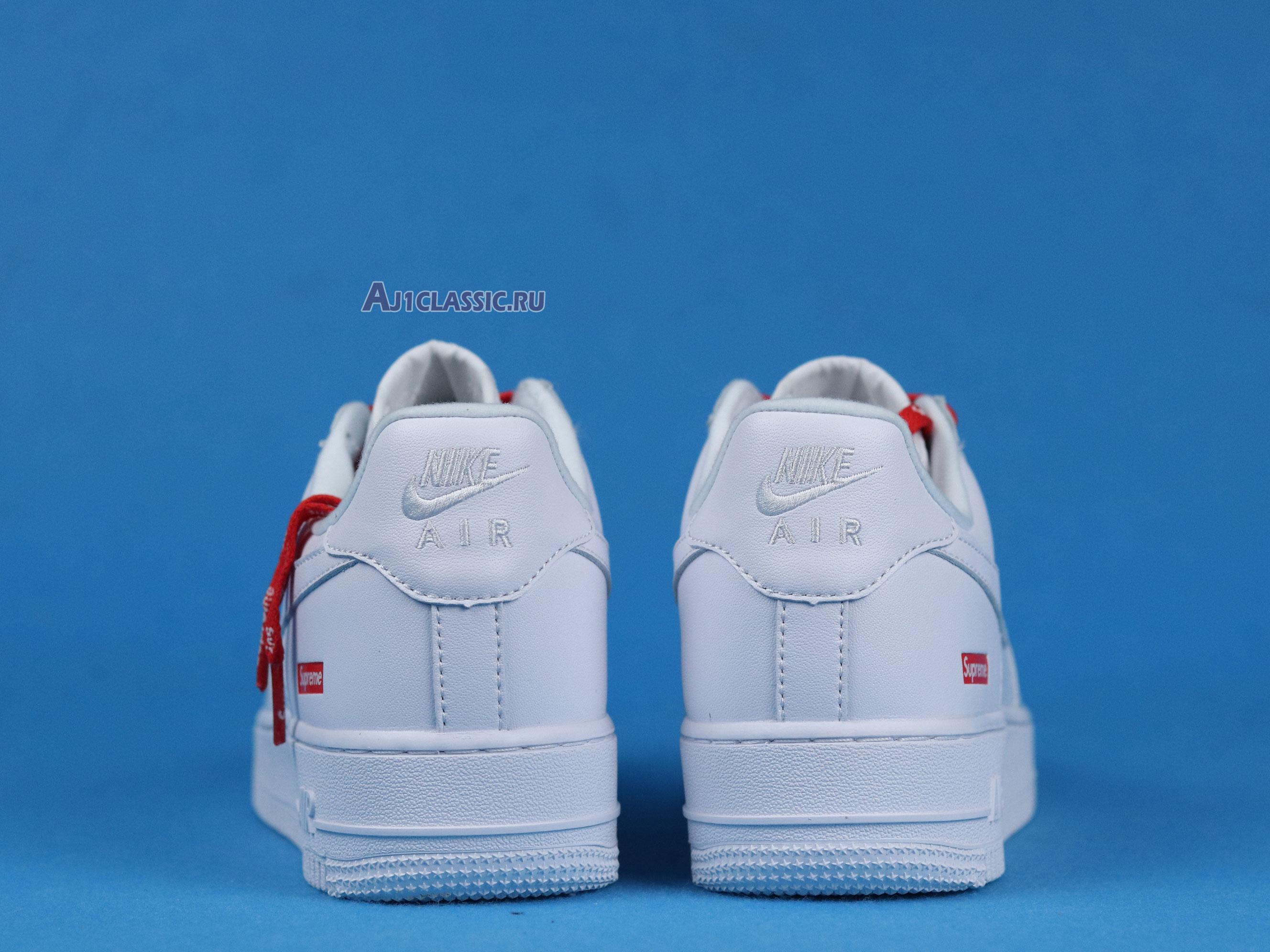 New Supreme x Nike Air Force 1 Low "Box Logo - White" CU9225-100 Shoes