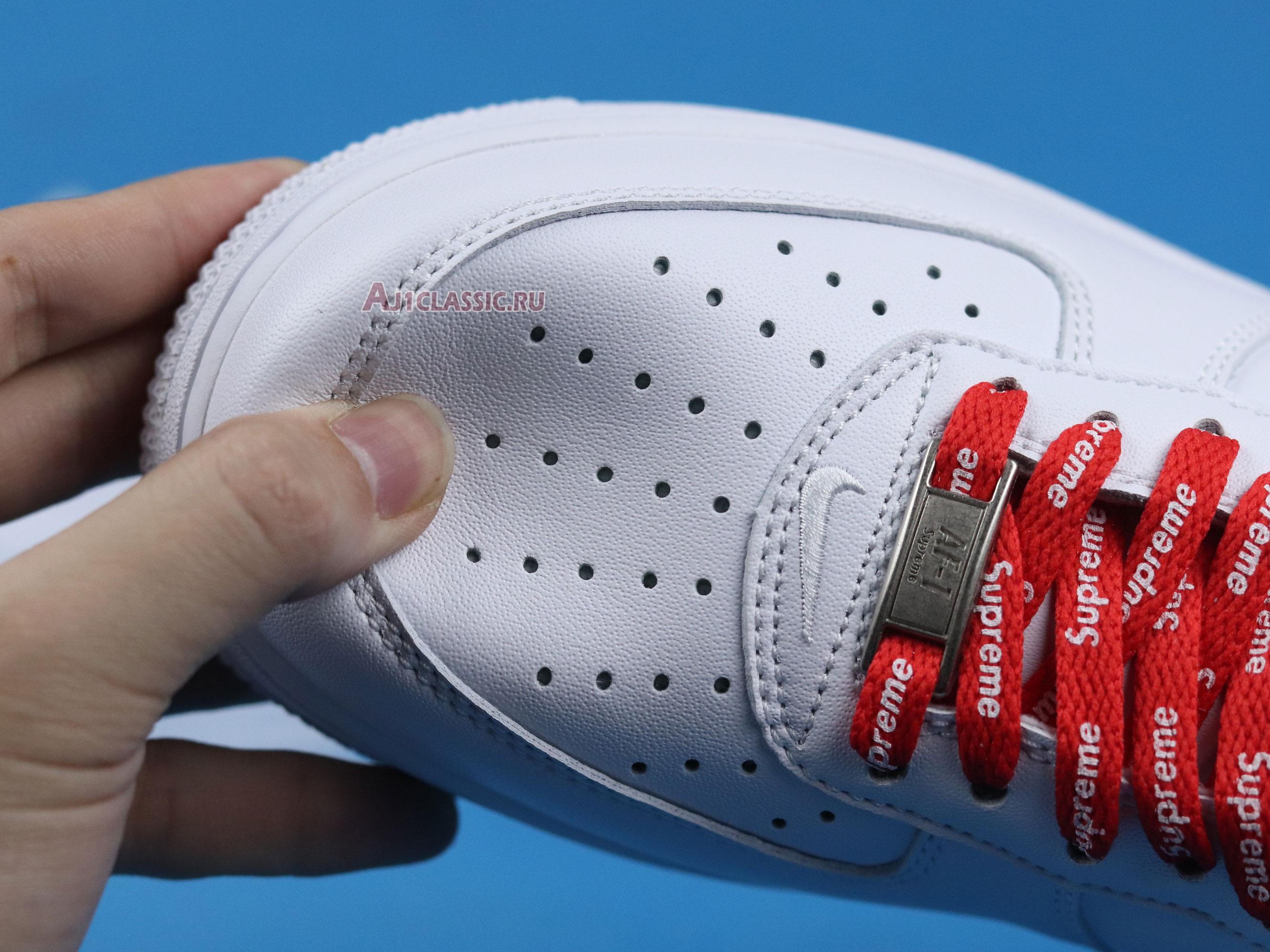 Supreme x Nike Air Force 1 Low "Box Logo - White" CU9225-100