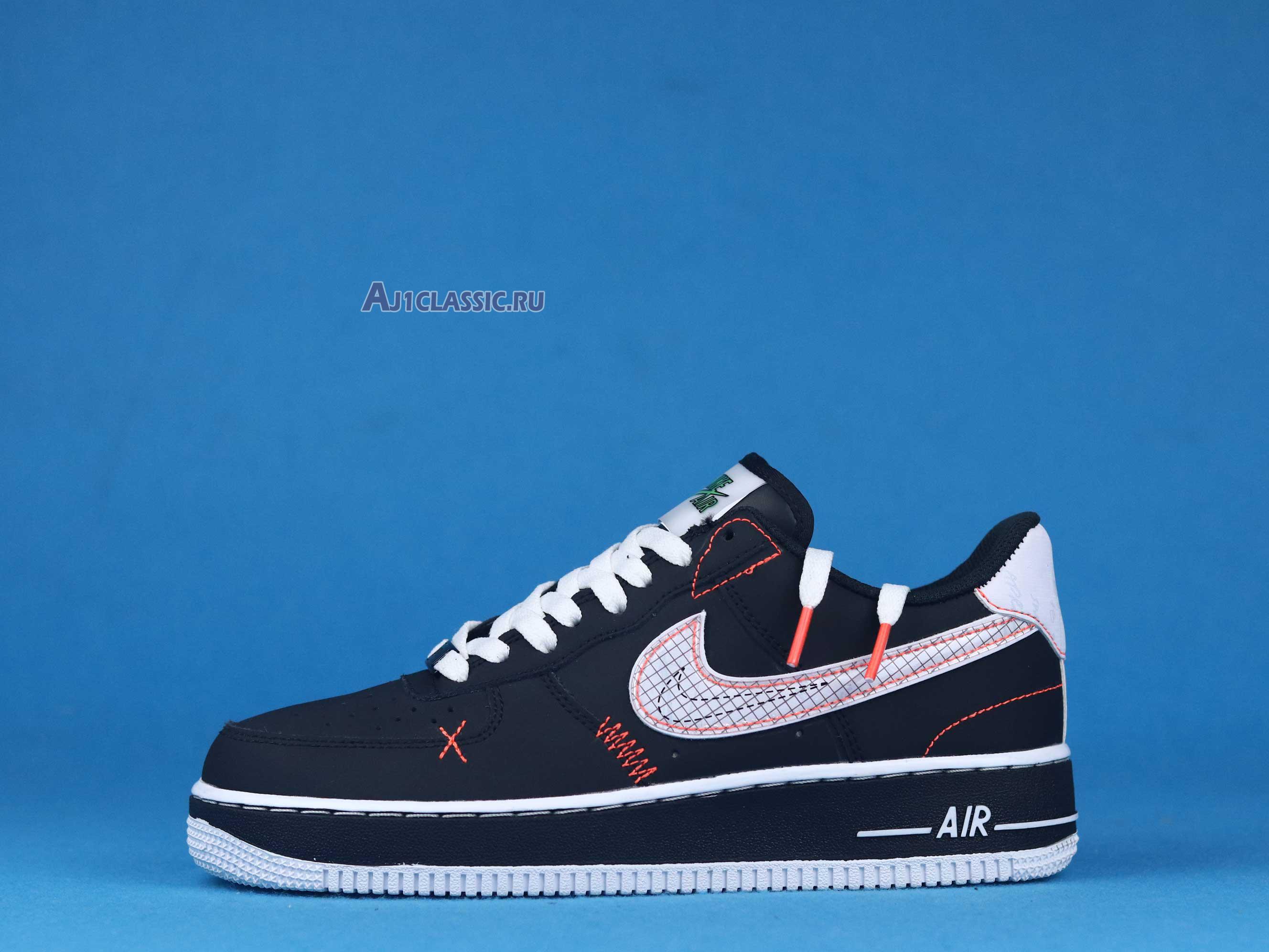 New Nike Air Force 1 Low 07 LV8 "Exposed Stitching" CU6646-001 Shoes