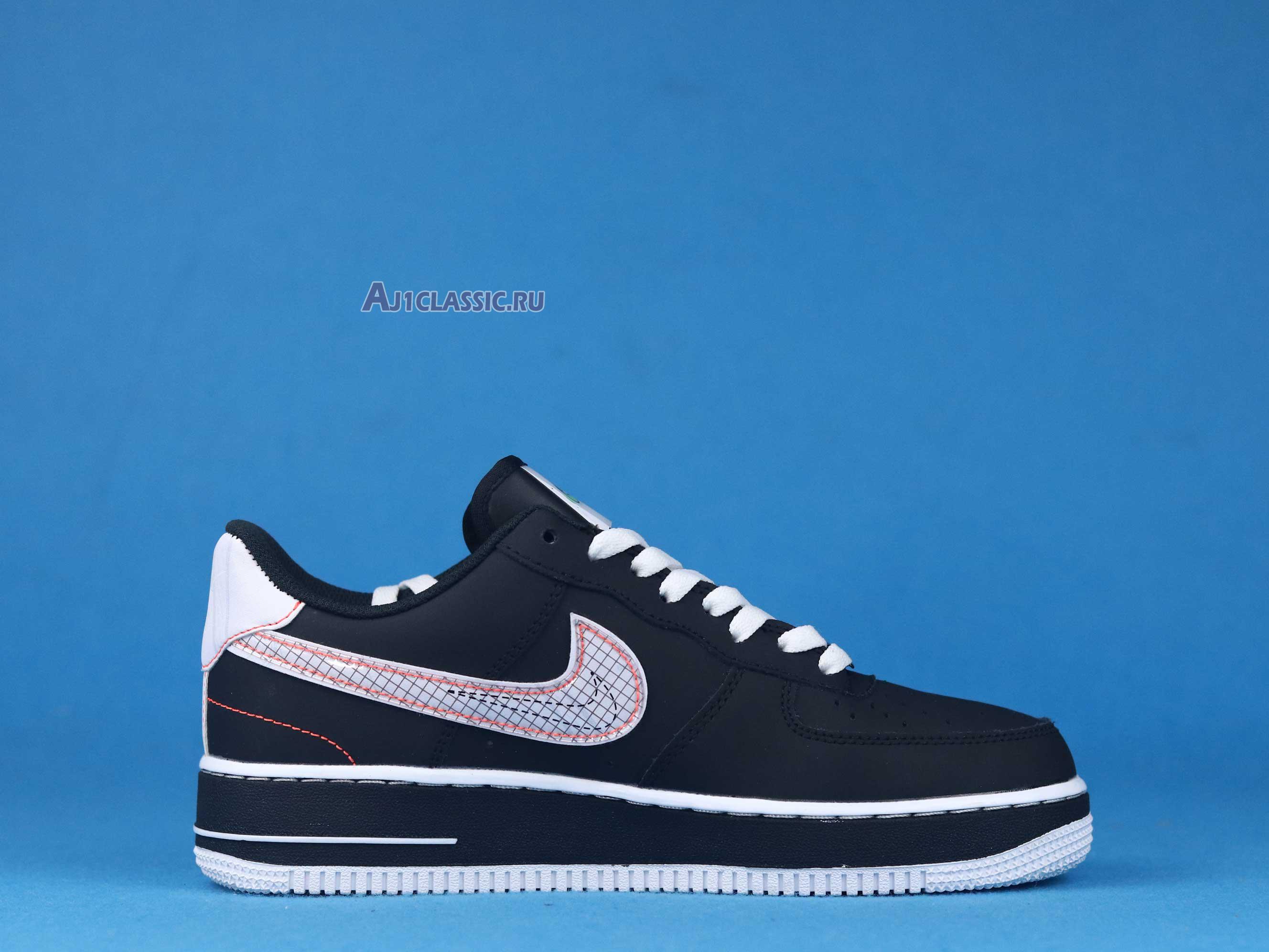 New Nike Air Force 1 Low 07 LV8 "Exposed Stitching" CU6646-001 Shoes