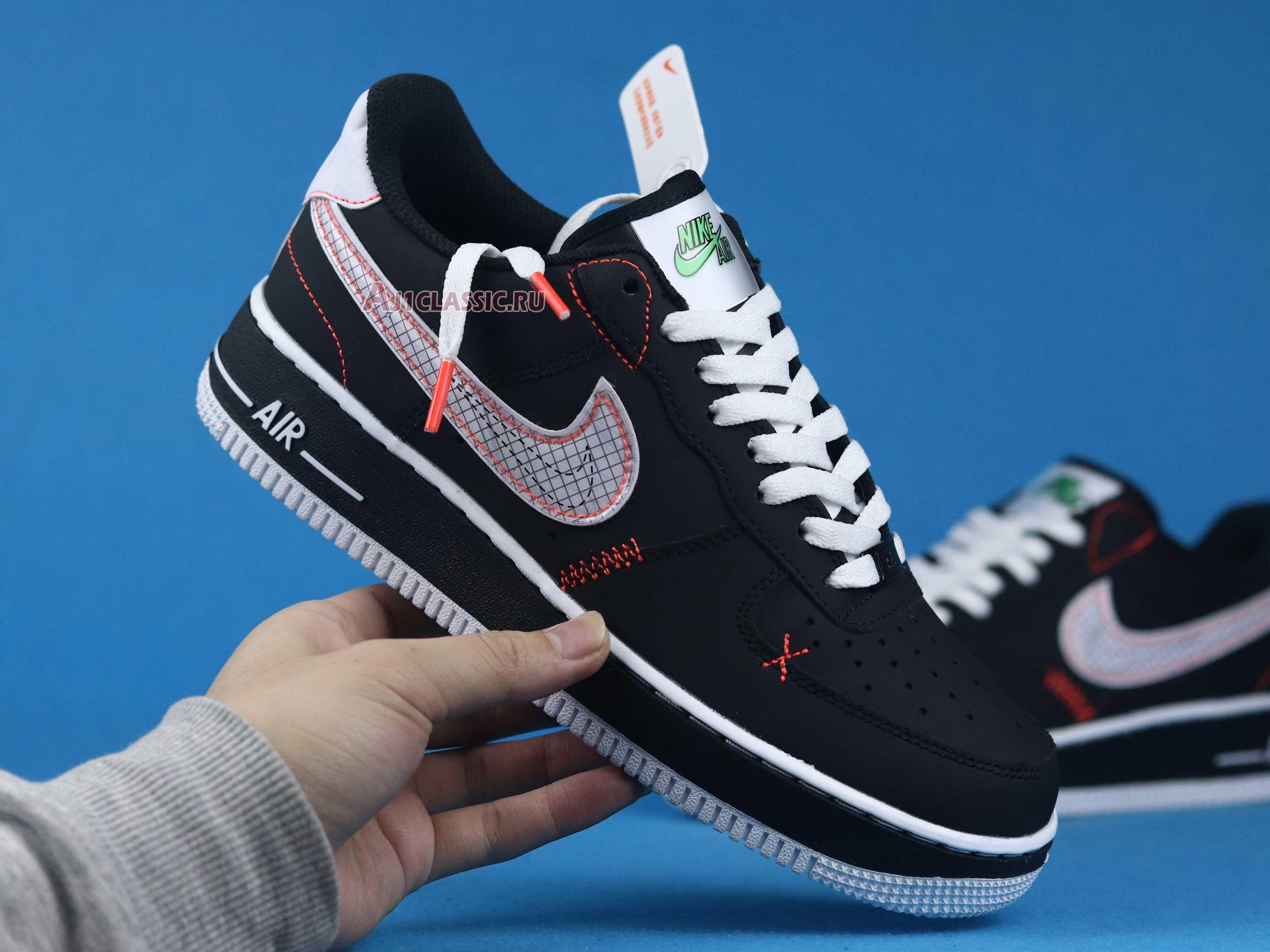 New Nike Air Force 1 Low 07 LV8 "Exposed Stitching" CU6646-001 Shoes