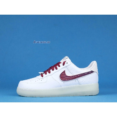 Nike Air Force 1 De Lo Mio BQ8448-100 White/University Red-Sport Blue Mens Womens Shoes