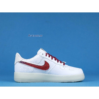 Nike Air Force 1 De Lo Mio BQ8448-100 White/University Red-Sport Blue Mens Womens Shoes