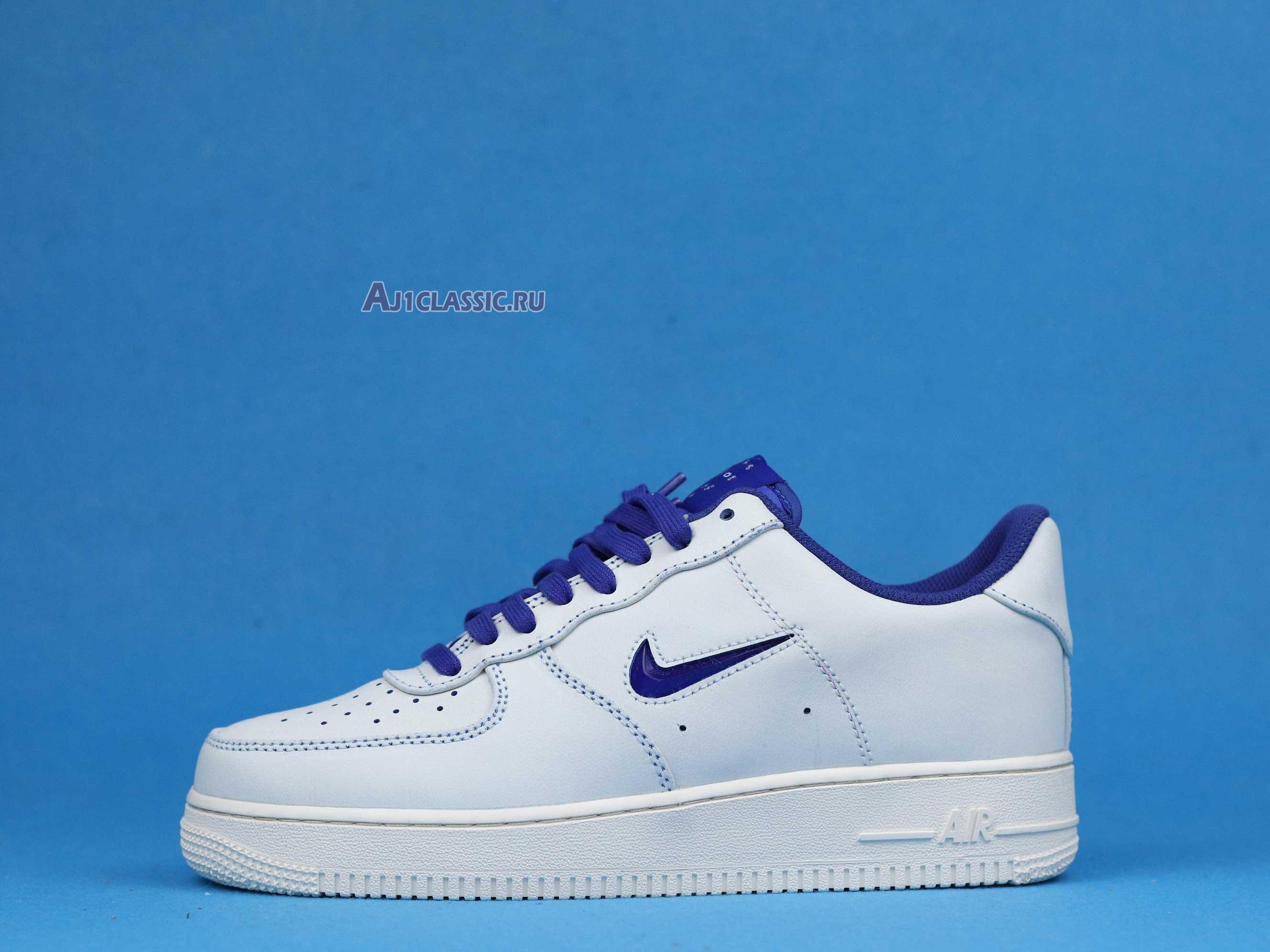 New Nike Air Force 1 Jewel "Home & Away - Concord" CK4392-100 Shoes